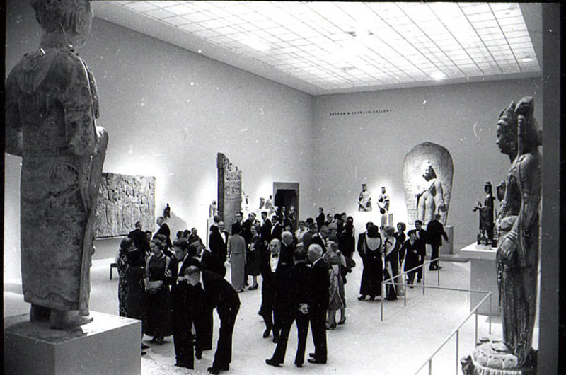 The opening of The Arthur M. Sackler Gallery at the Metropolitian Museum of Art, NYC, 1965