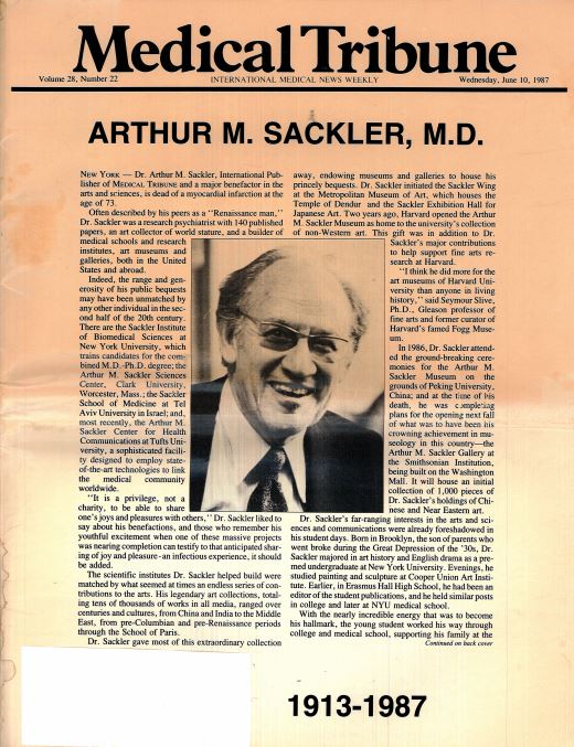 Medical Tribune Obituary