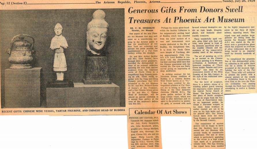 Generous Gifts From Donors Swell Treasures At Phoenix Art Museum